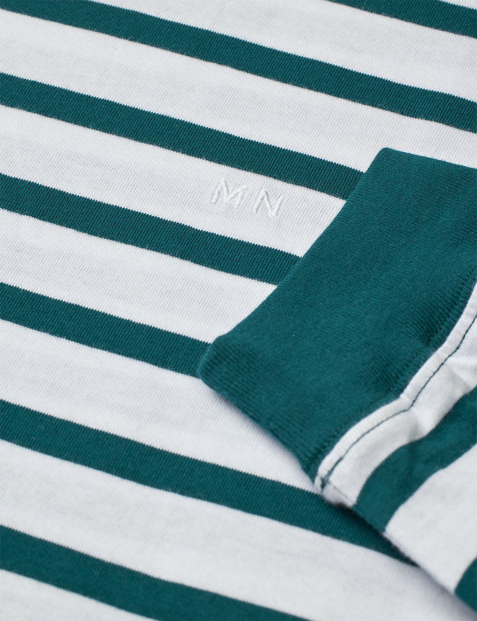 Cotton Jersey Stripe Frode Tee LS