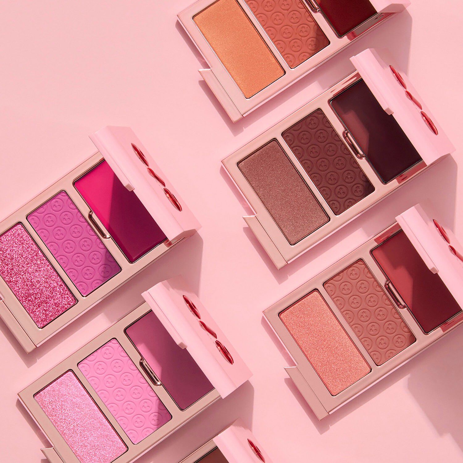 Cheek Clapper 3D - Tekstureret blush-trio