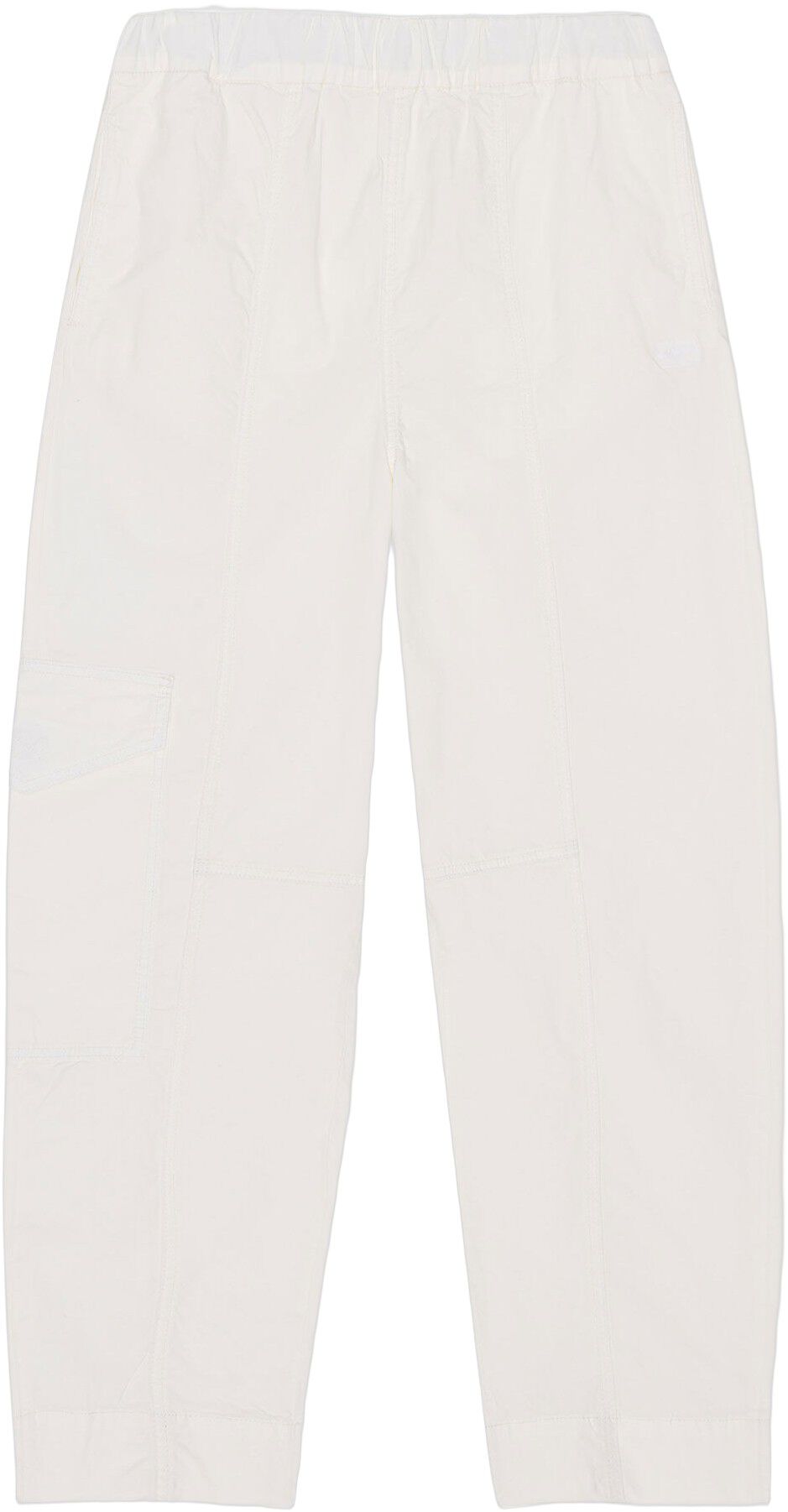 Washed Cotton Canvas Elasticated Cu