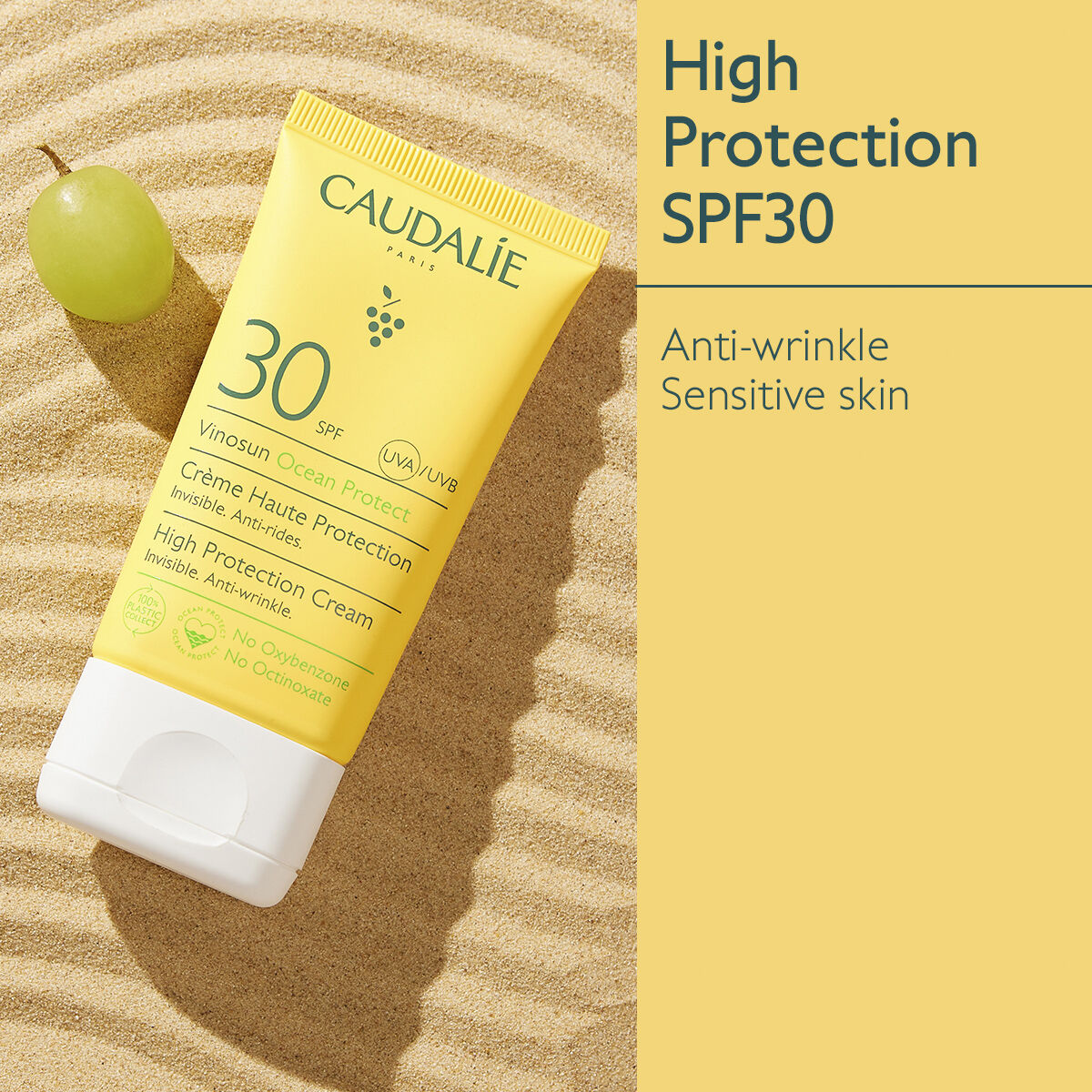 Caudal&iacute;e Vinosun High Protection Cream SPF30 50 ml