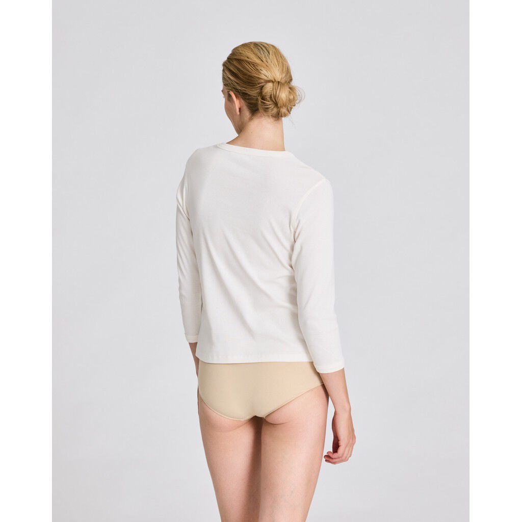 Sascha 3/4 Sleeve Cotton Top