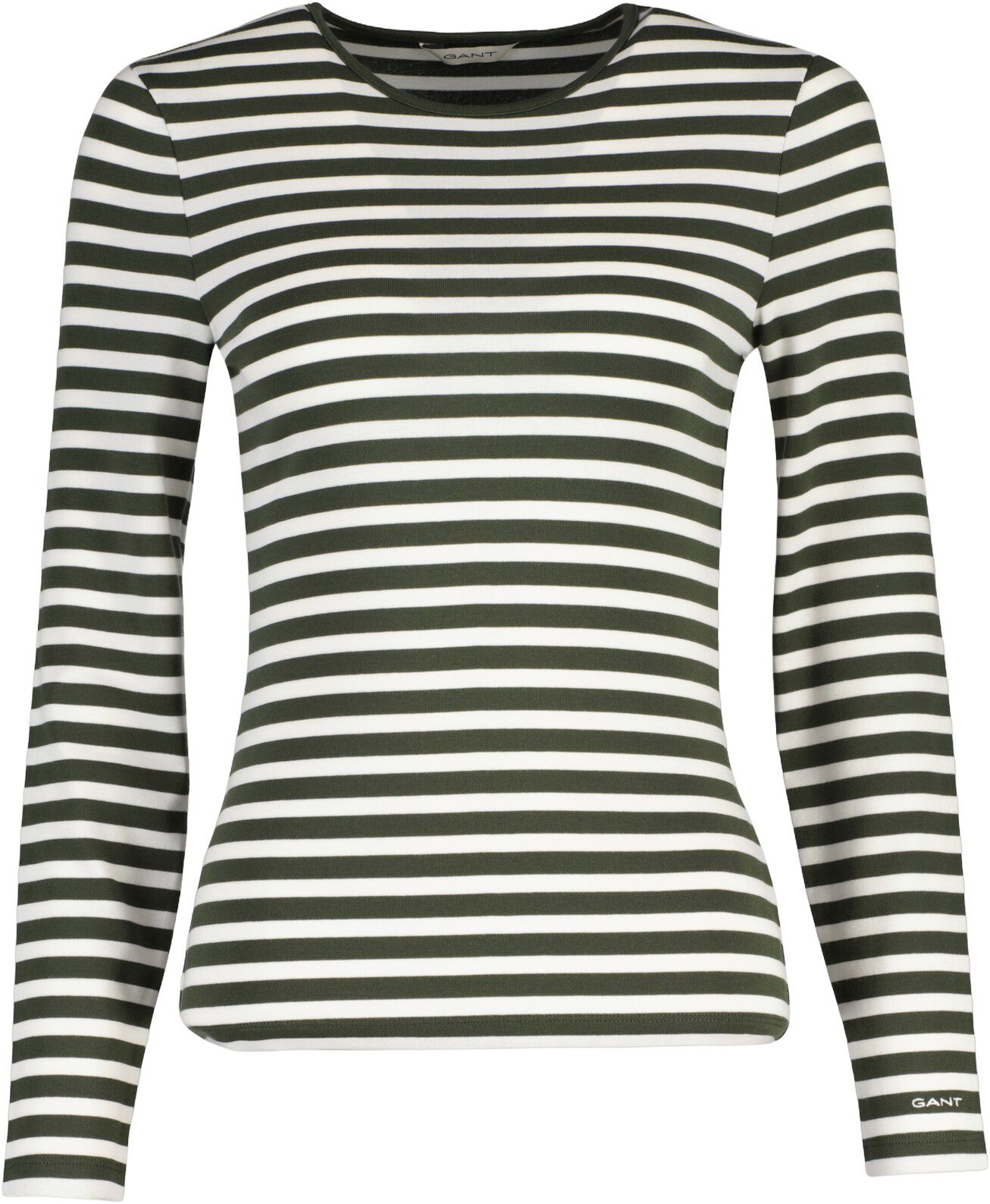 SLIM STRIPED LS T-SHIRT