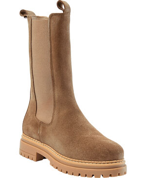 CASHANNAH Chelsea High Cut Suede Warm Lined