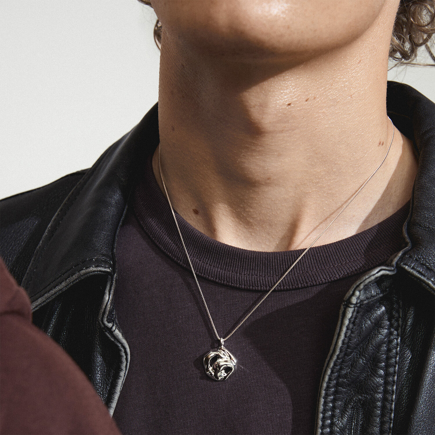 LUCA necklace silver-plated