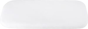 Jersey lagen, crib 40 x 85 cm, white