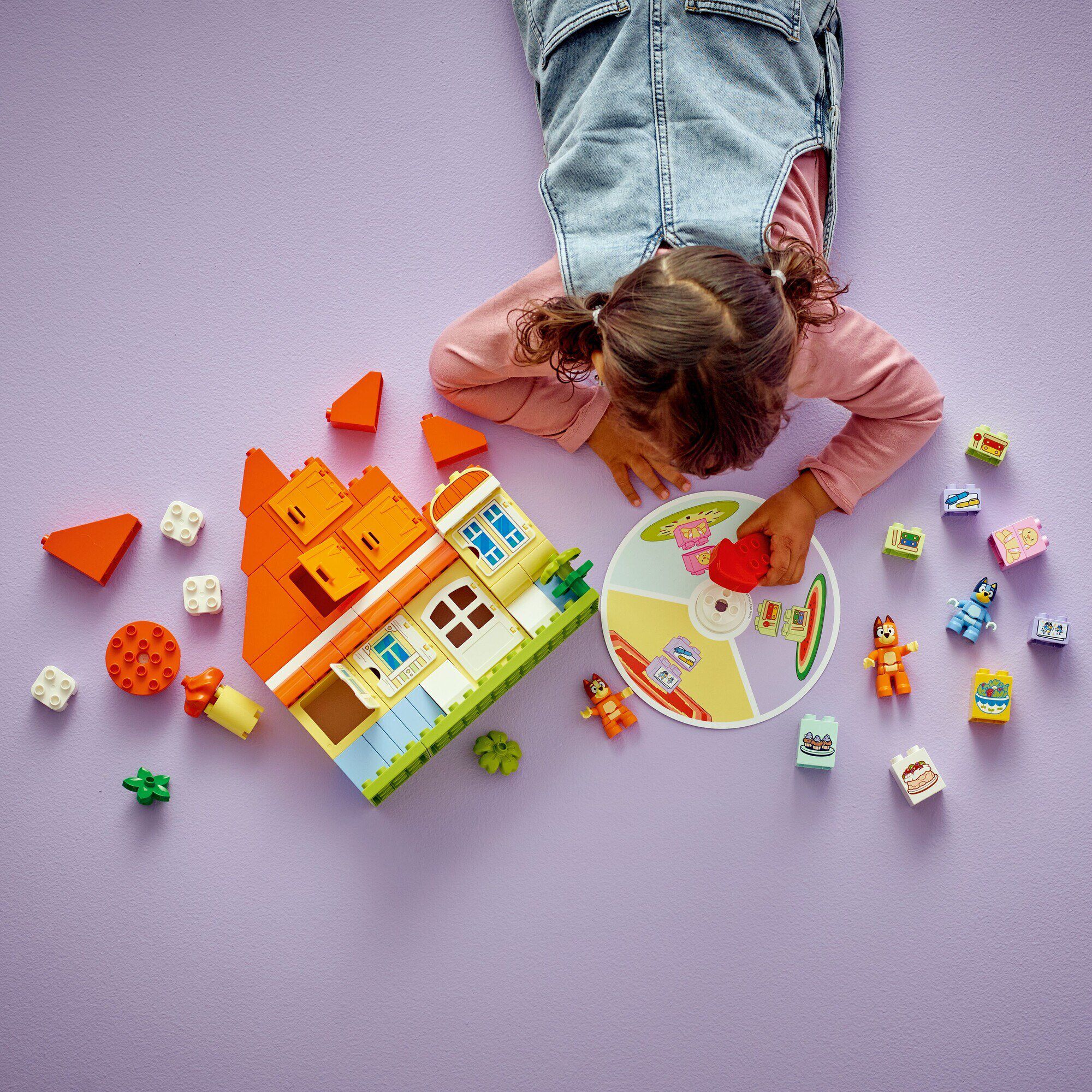 Blueys families hus med huskespil 10459