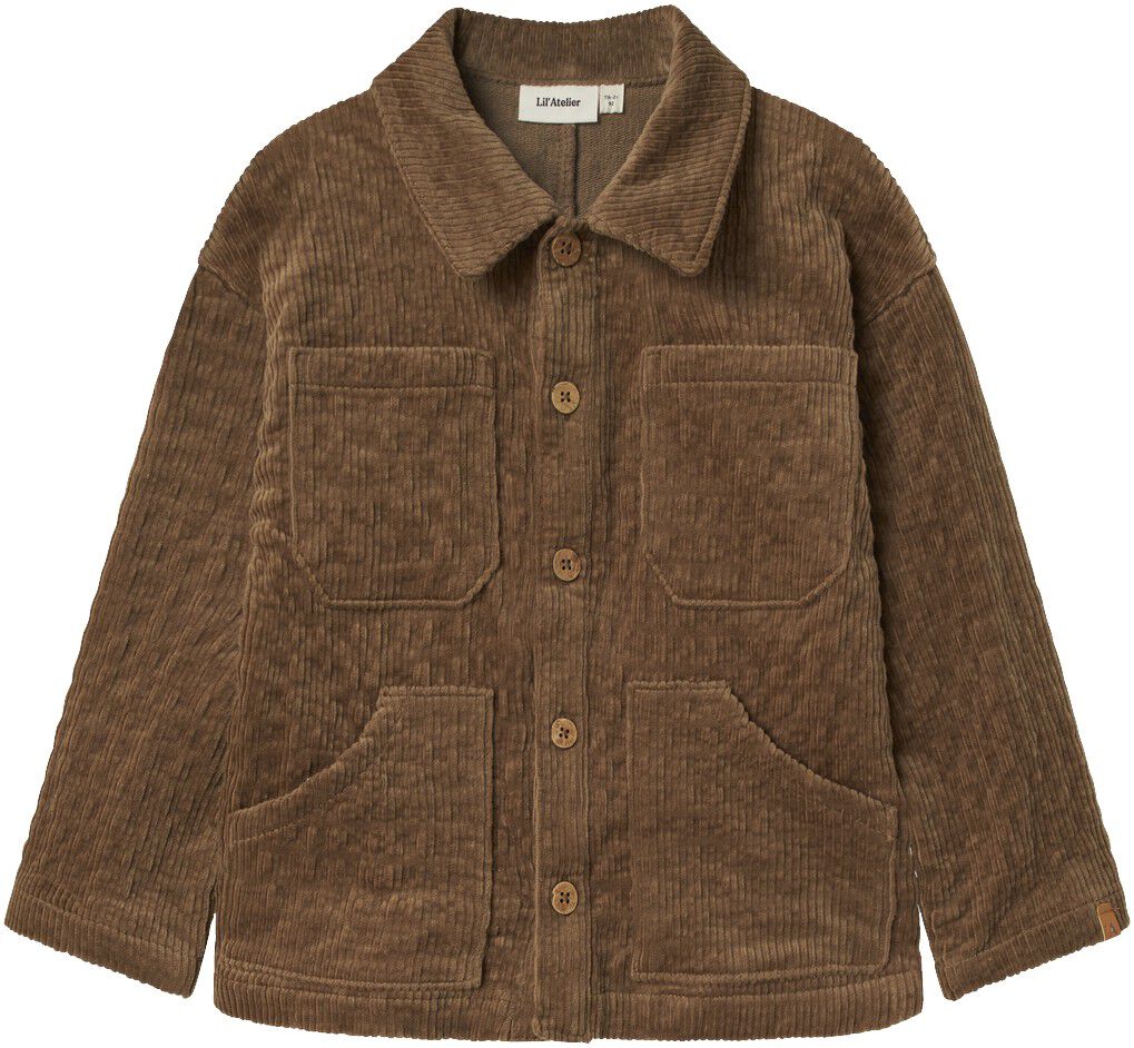 NMMOSMUND LS LOOSE COR SHIRT 4241-S