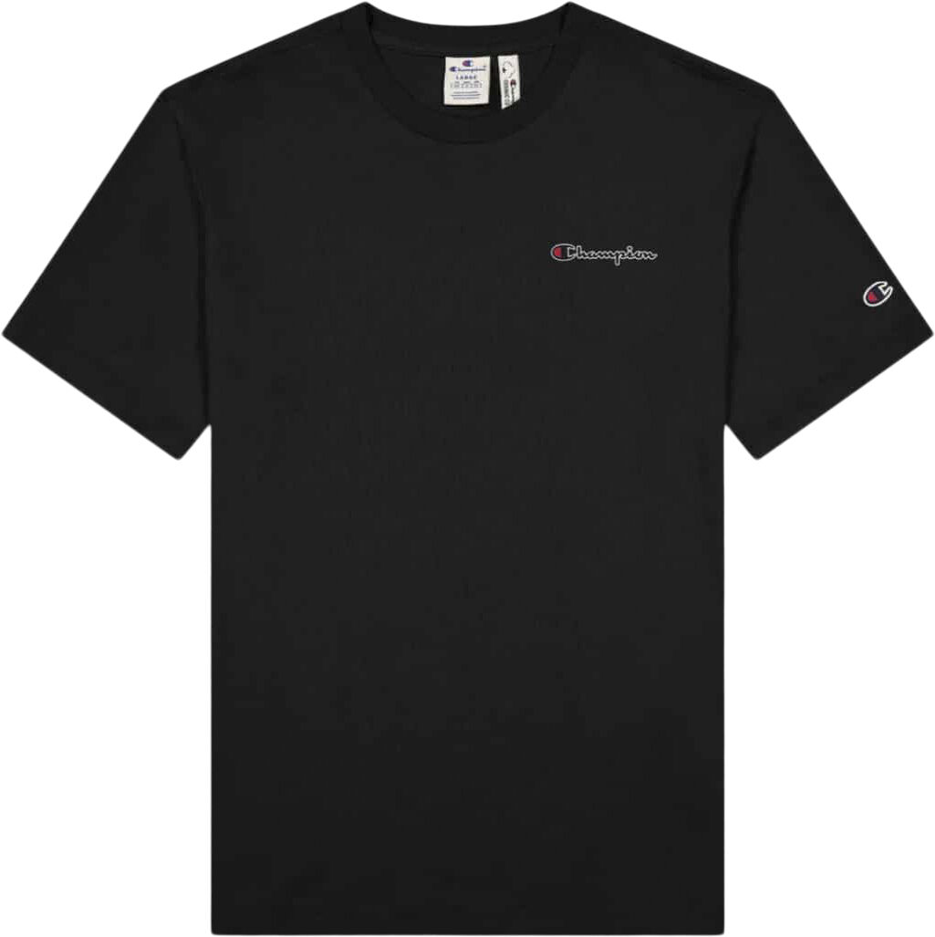 Organic Cotton Blend Small Script Logo T-shirt