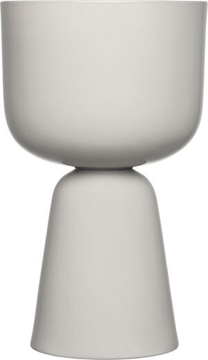 Nappula urtepotte 400x245mm lysegrå