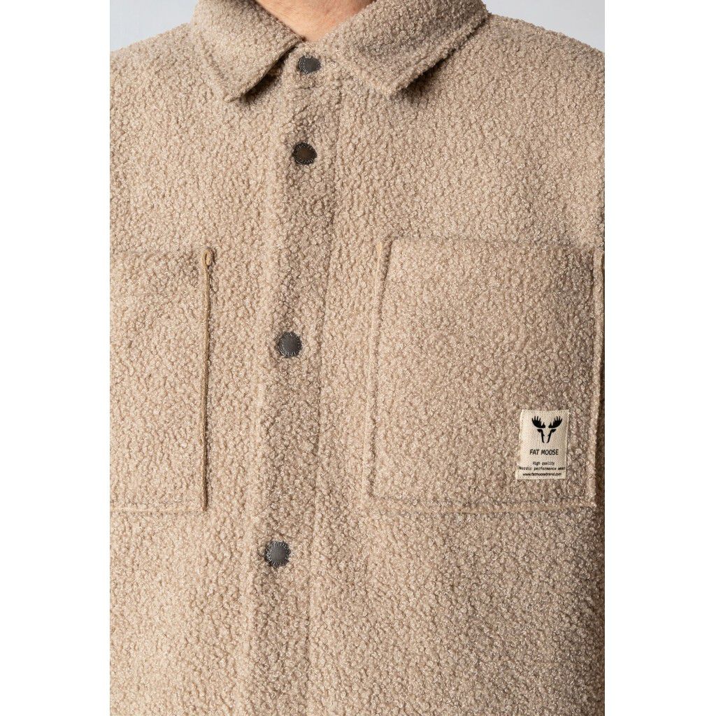 Ace boucle overshirt