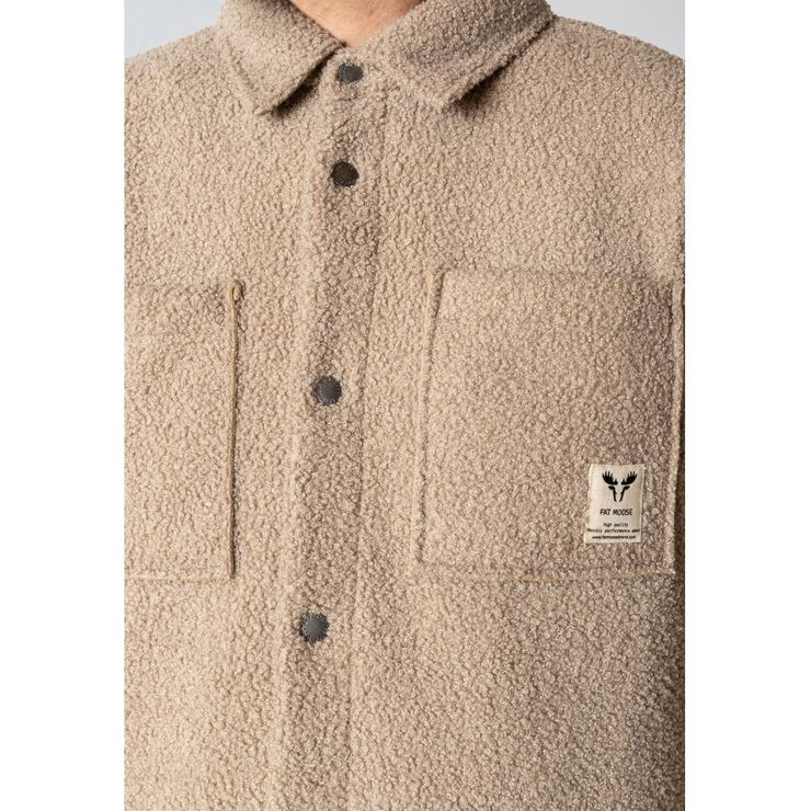 Ace boucle overshirt