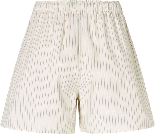 2339 Crisp Stripe Shirting, Elasticated Waistband Shorts