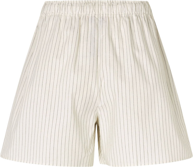2339 Crisp Stripe Shirting, Elasticated Waistband Shorts