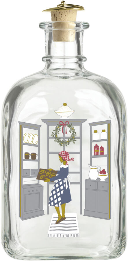 Holmegaard Christmas Juleflaske 2024 73 cl multi