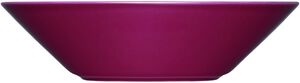 Teema plate deep 21cm cherry