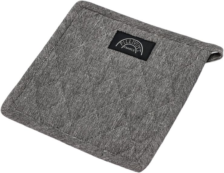 Grydelap recycle Pillivuyt 22,5x22,5 cm Grå