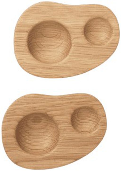 Cairn Egg Holder - Set of 2 - Oak