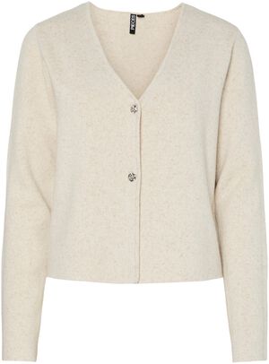 PCJONDA LS V-NECK KNIT CARDIGAN BC