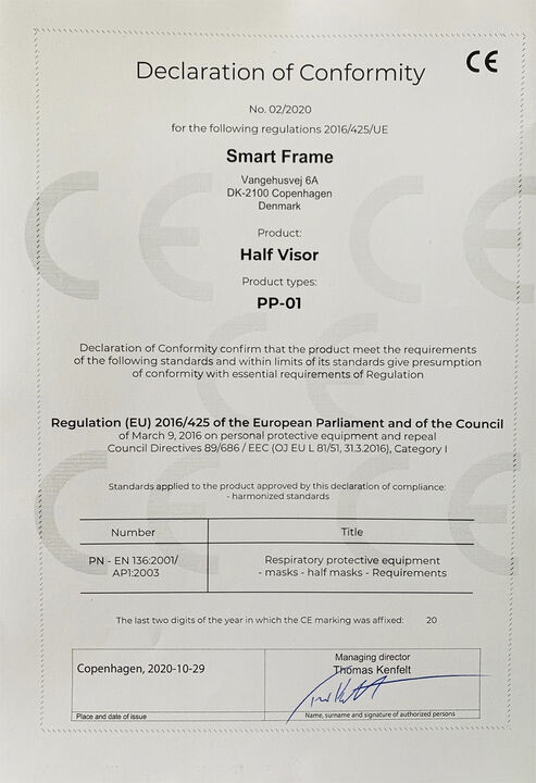 Smart Frame - My Mask 3 stk.