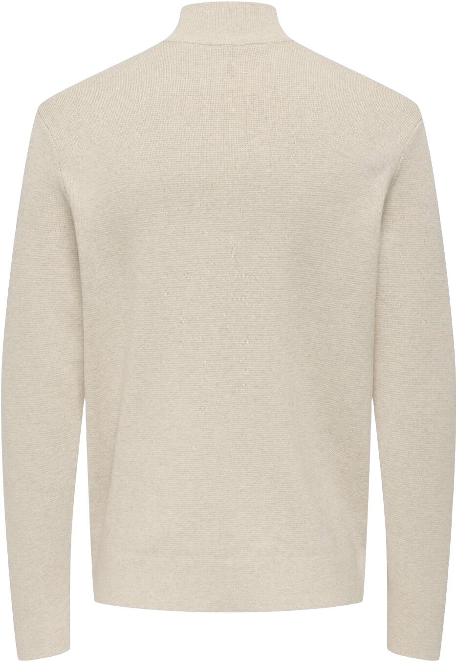 ONSTING LIFE REG HALF ZIP KNIT NOOS