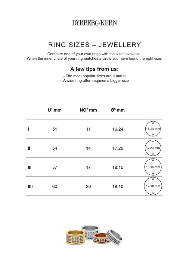 enkelt gang hænge syv Fratianne ring fra DYRBERG/KERN | 359.40 DKK | Magasin.dk