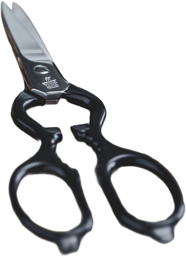 Køkkensaks Rustfritstål Sort Fuldsmedet 20 cm