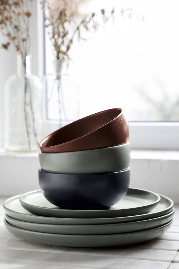 Skål Pacifica 12 x 6 cm Seed grey Keramik