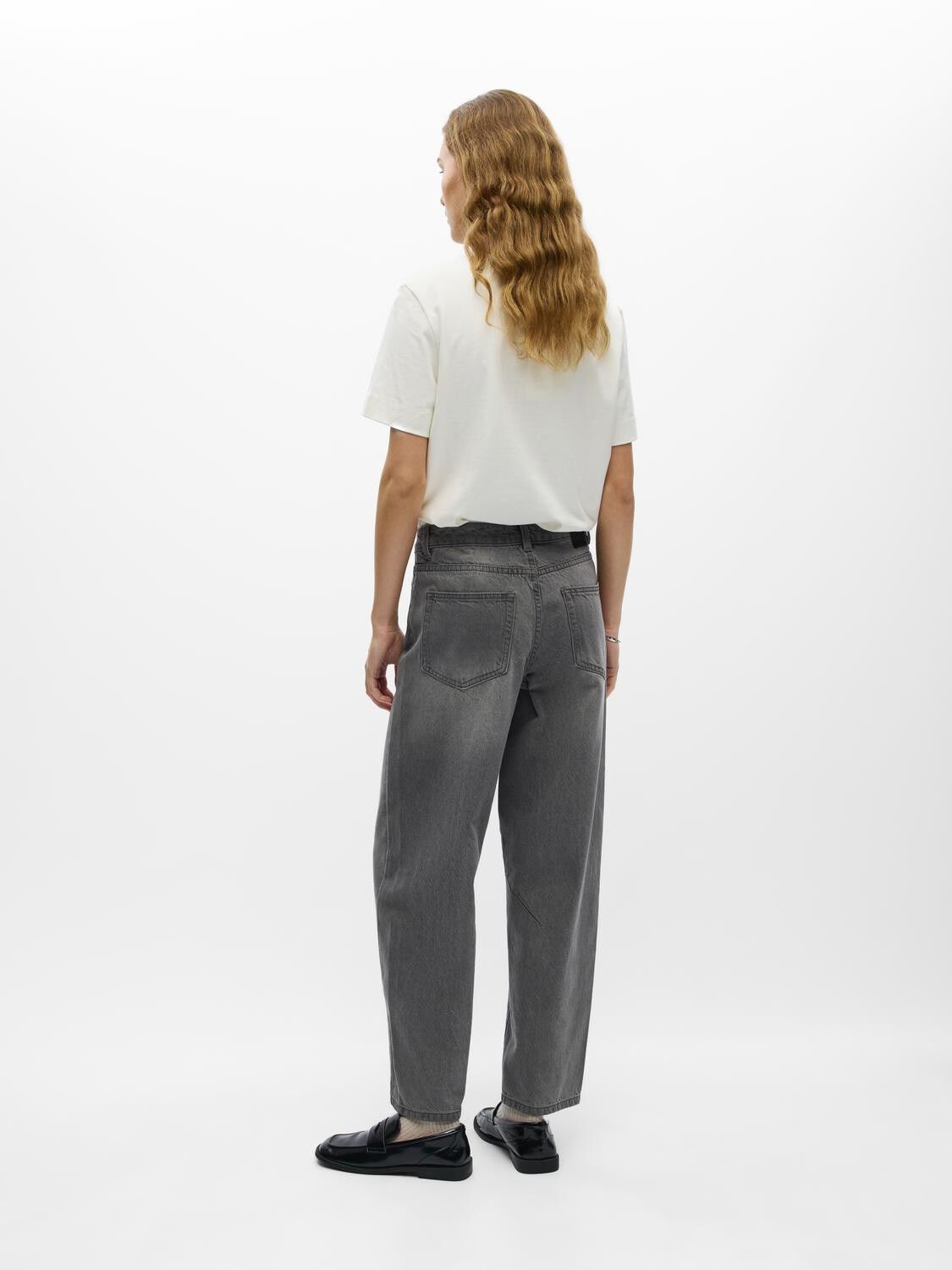 Objmiu Zoe Mw Barrel Ankle Jeans Noos