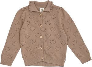 Knit Pointelle Heart Cardigan Baby