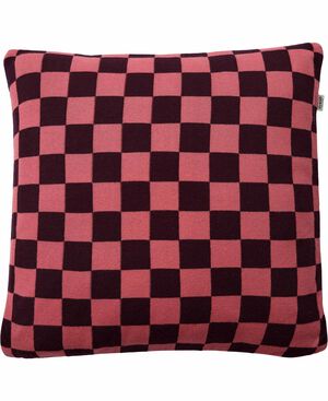 CHECK/PINK-AUBERGINE, PYNTEPUDE