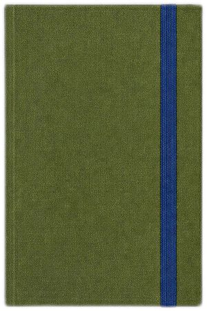 BEA notebook with elastic band