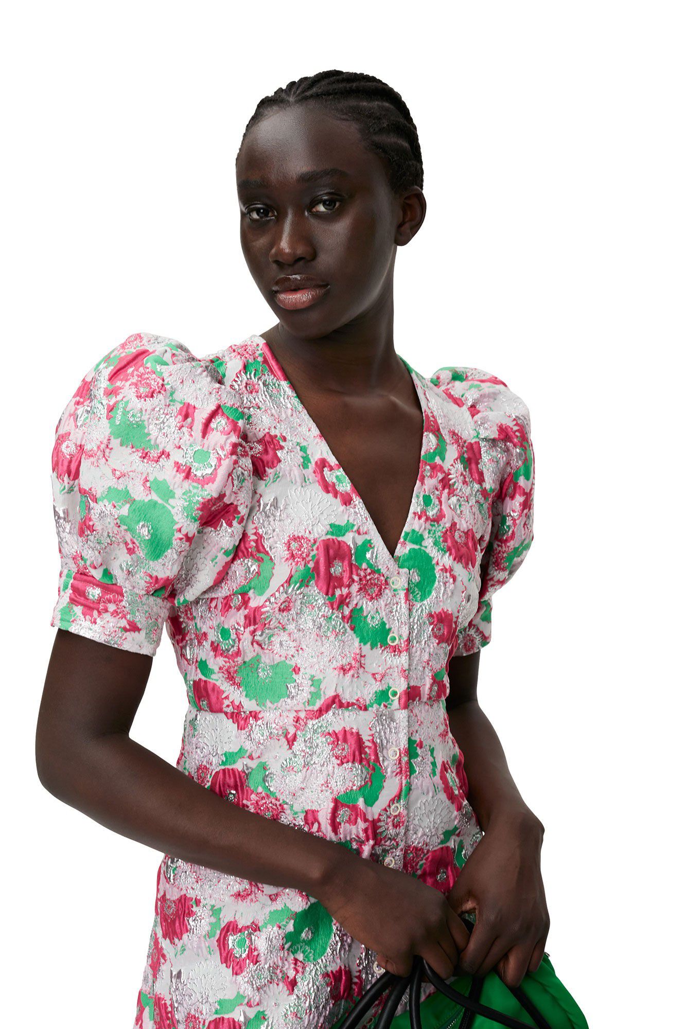 3D Jacquard Minikjole