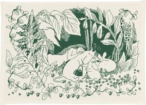 Moomin Arabia 45x65cm viskestykke Mumidag 2025 GOTS
