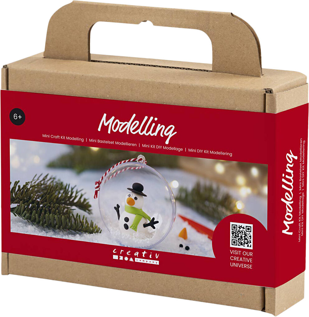 Mini DIY Kit Modellering, Snemand