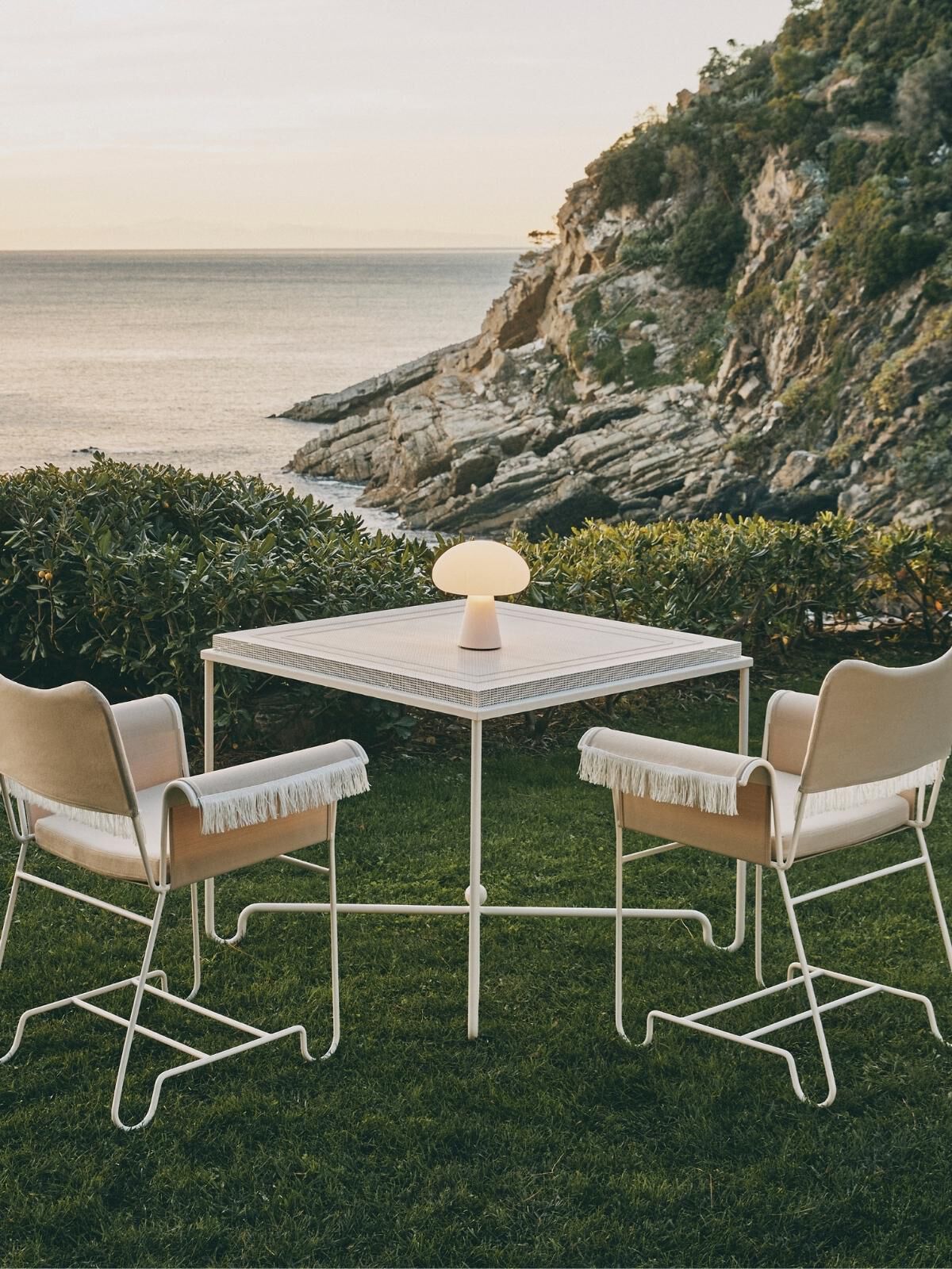 Obello Table Lamp Frosted Glass