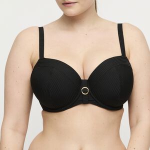 Delray balcony-bikinitop med vattering