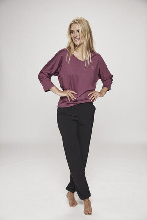 Heidi trænings T-shirt m. 3/4 ærmer