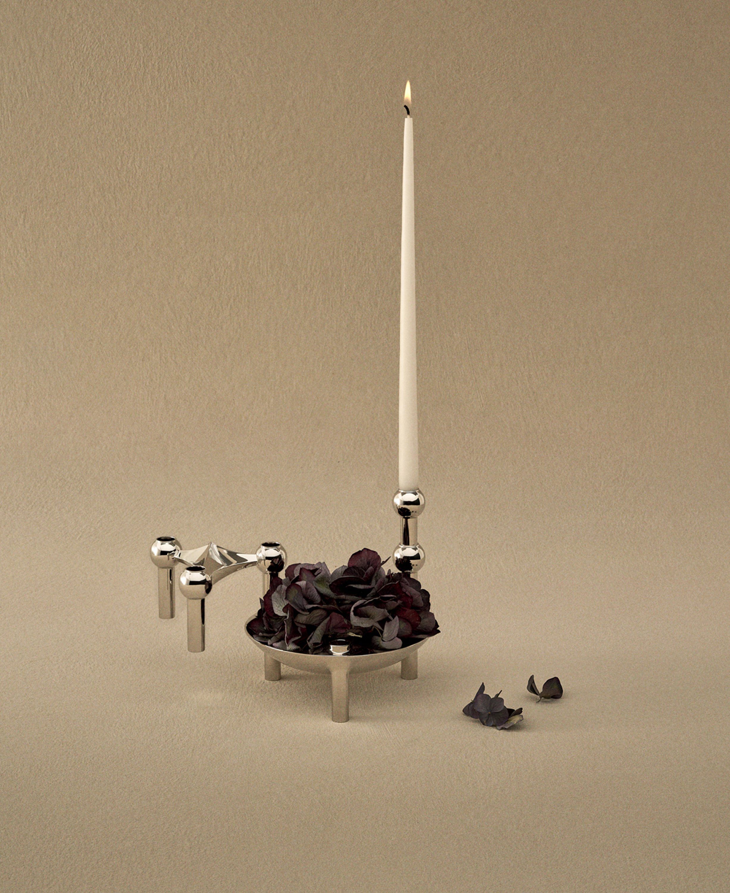 STOFF candles by Ester&Erik - 6 stk i gave&aelig;ske, hvid