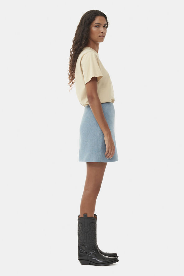 Mid Shaft Embroidered Western Boot
