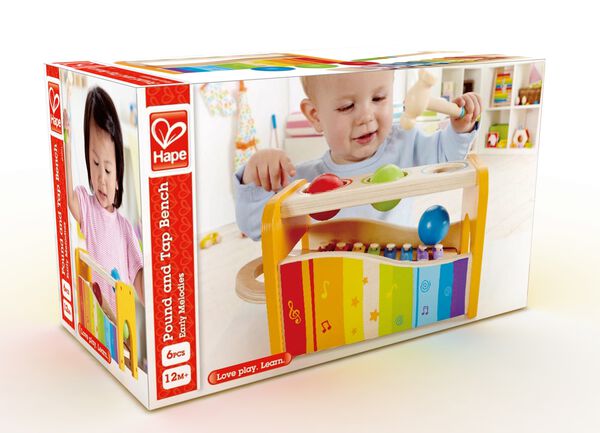 Hape Hammerbræt kugler