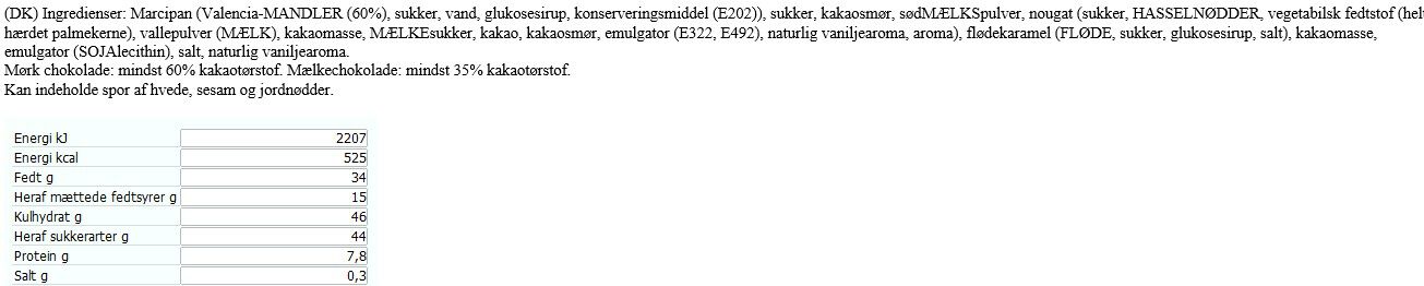 P&aring;ske&aelig;ske, 9 stk.