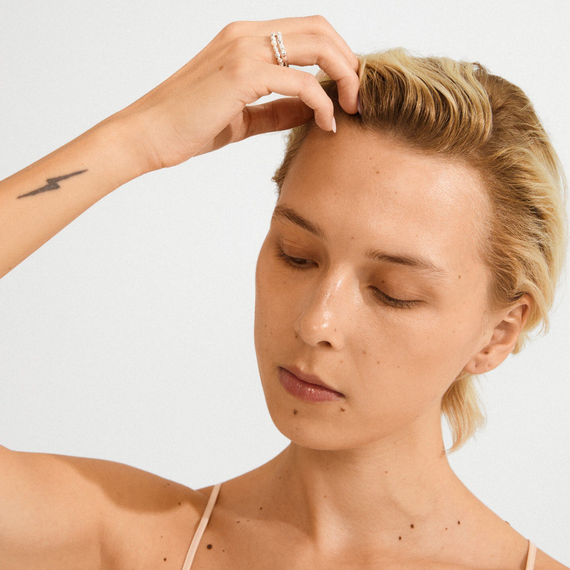 SHIFT ring s&oslash;lvbelagt