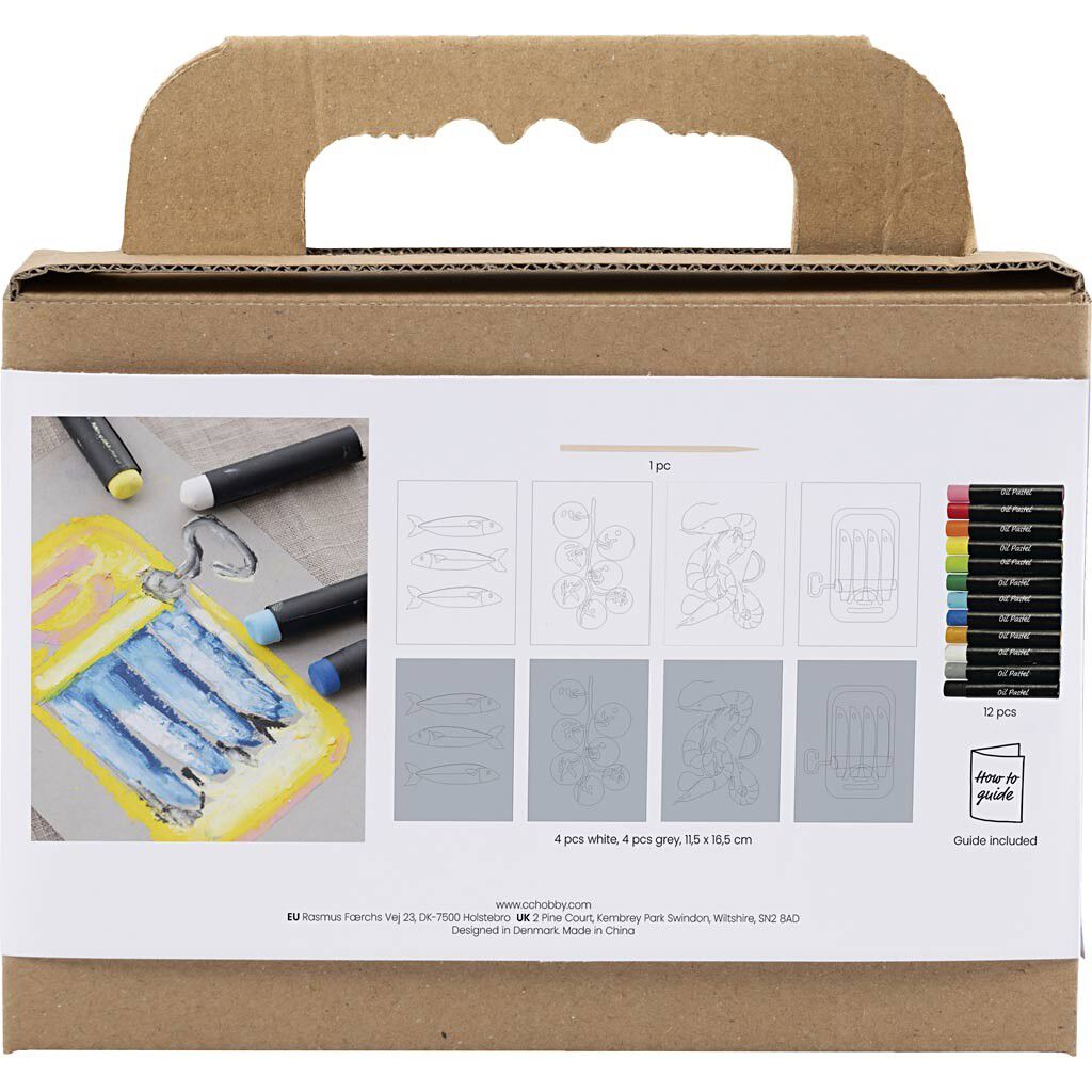 Mini DIY Kit Oliepastel