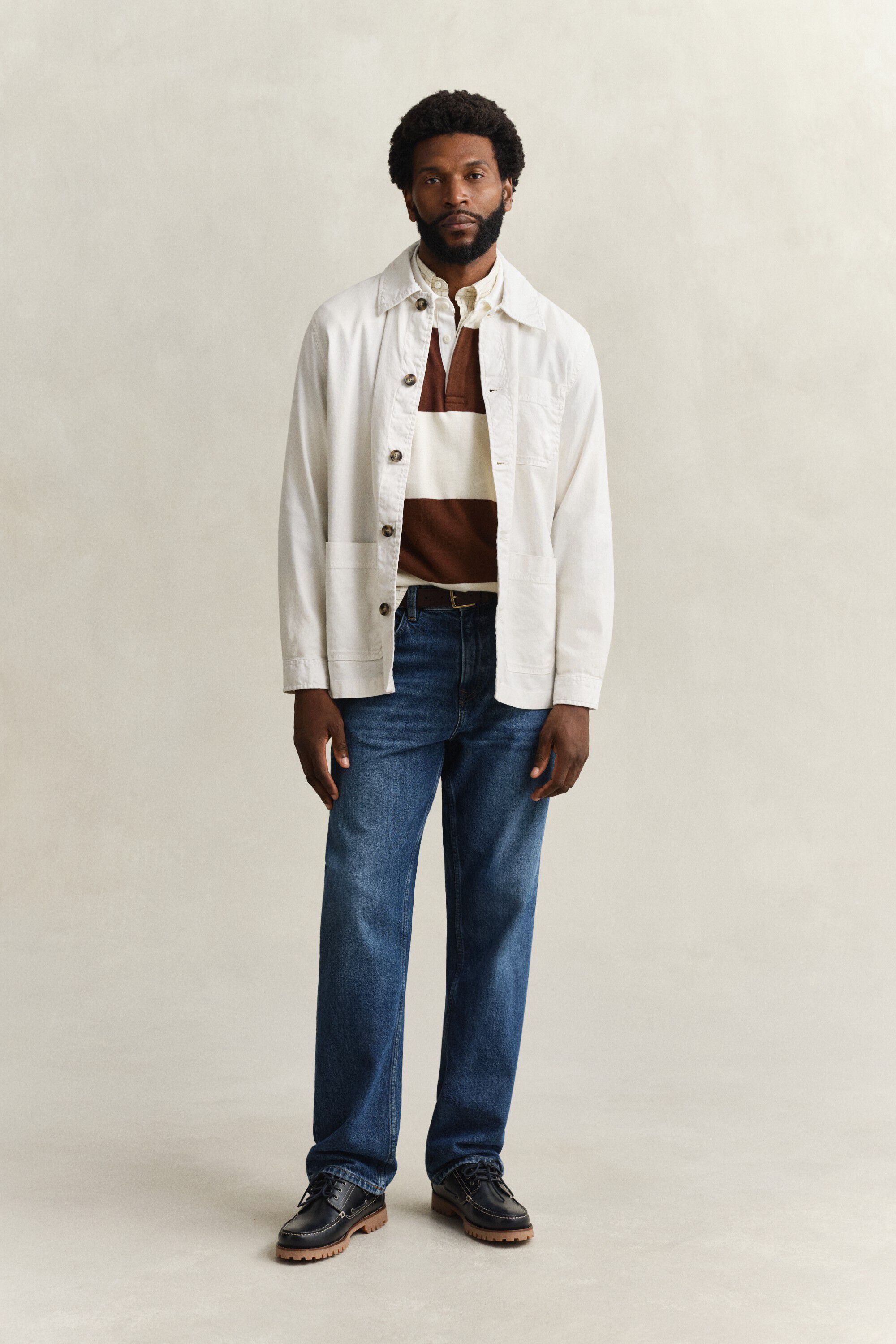 REG COTTON / LINEN OVERSHIRT