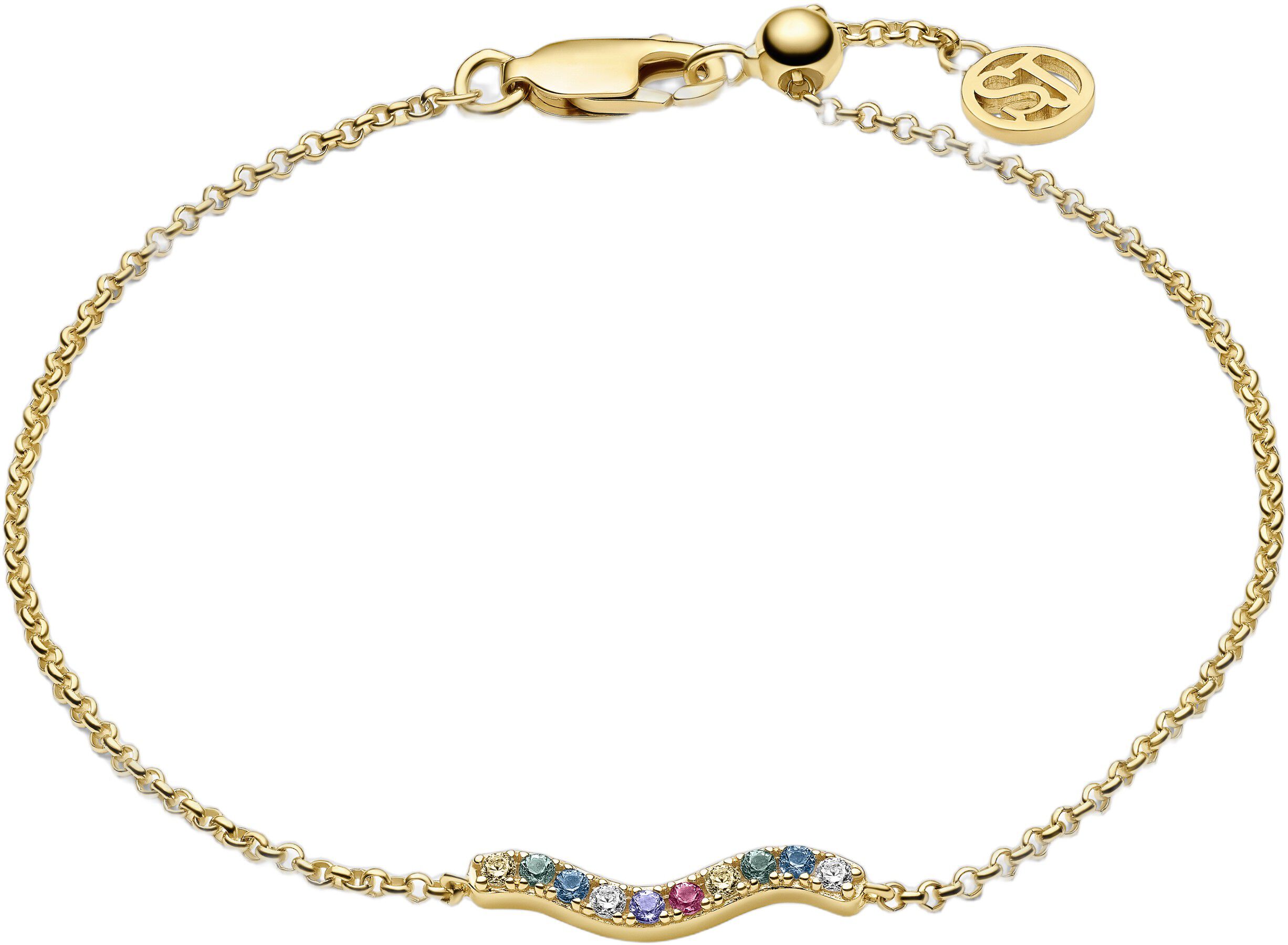 K&aelig;dearmb&aring;nd med vedh&aelig;ng