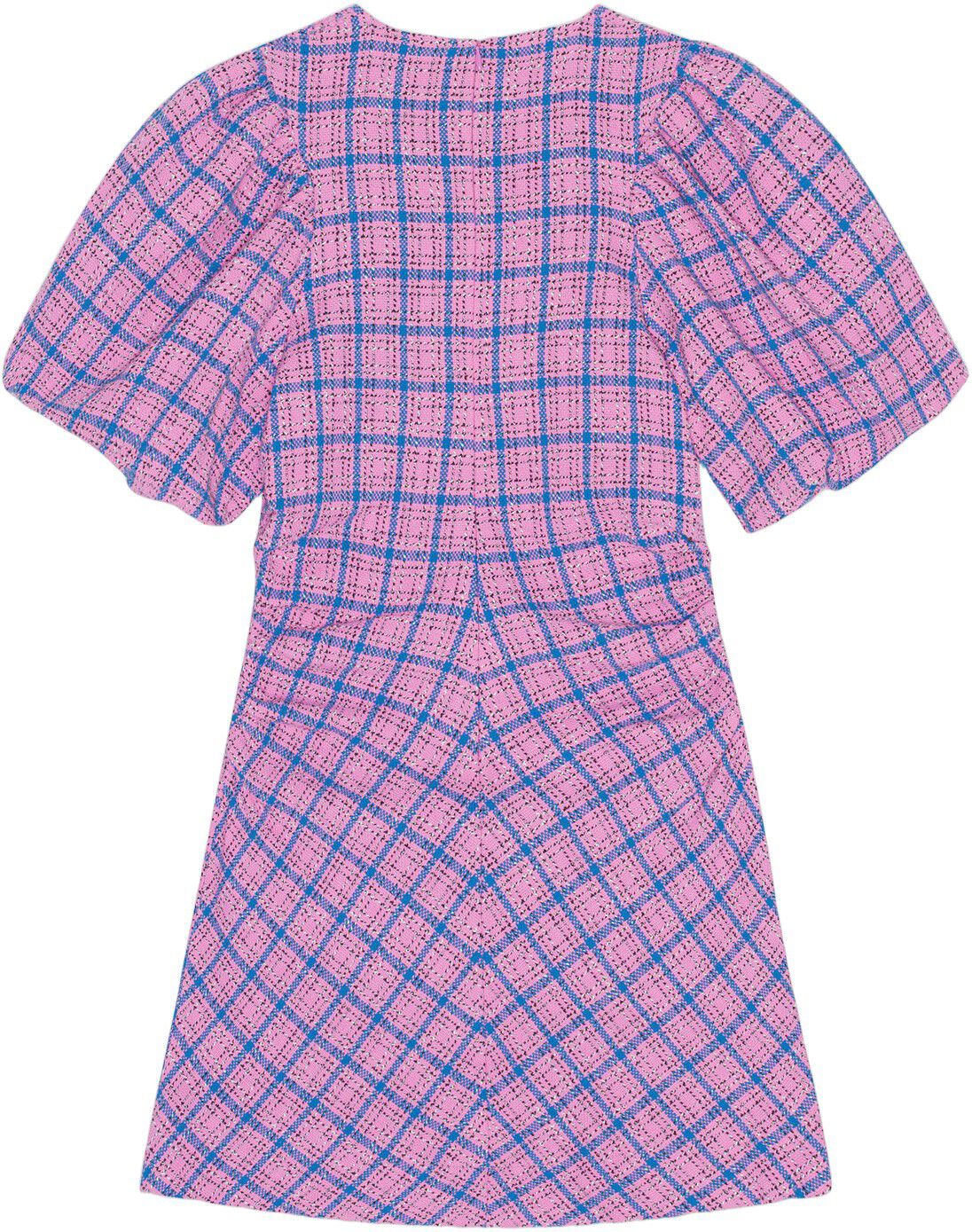 Check Suiting Mini Dress