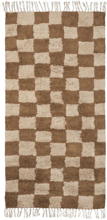 Mara Washable Rug - Tan/Warm Sand