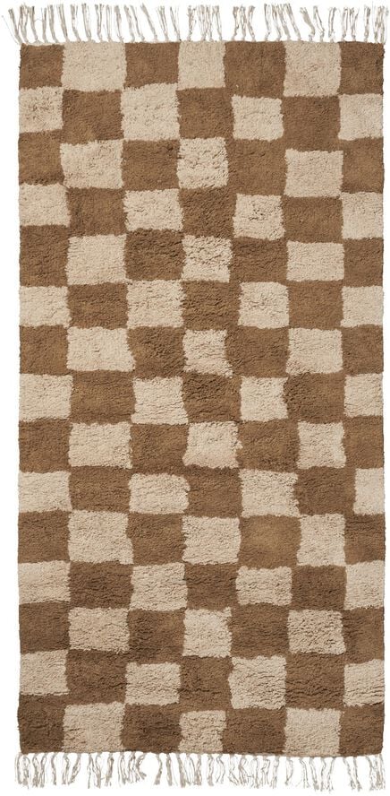 Mara Washable Rug - Tan/Warm Sand