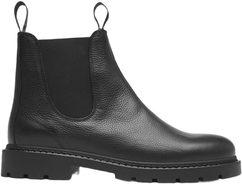 Trais Grain Leather Chelsea Boot