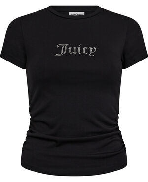 DOT RUCHED TEE